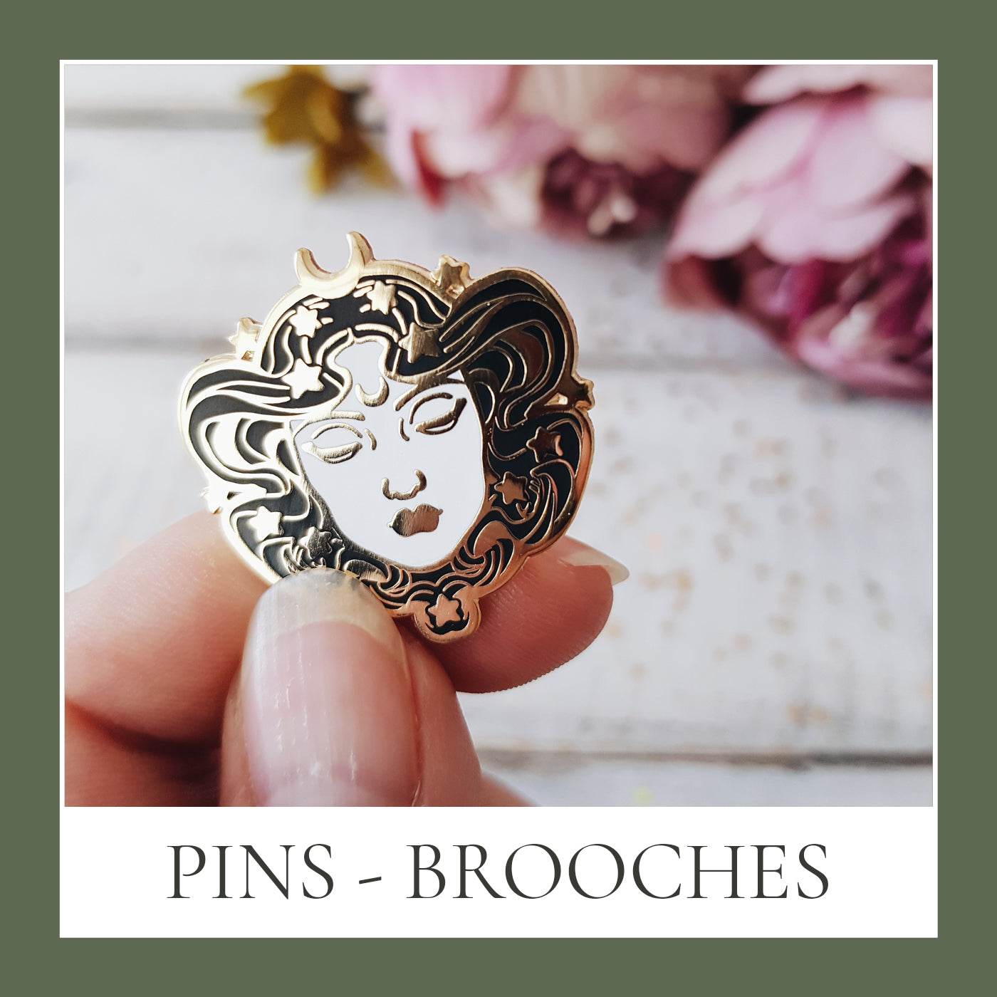 PINS, BROOCHES, PATCHES