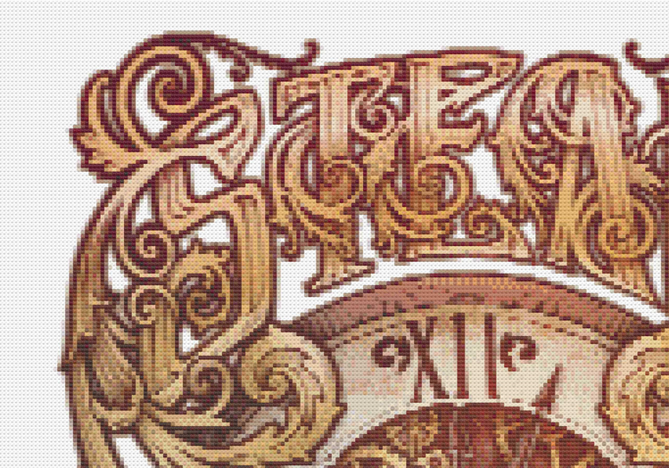 CROSS STITCH CHART - DIGITAL PRINTABLE PATTERN - STEAMPUNK by MEDUSA DOLLMAKER