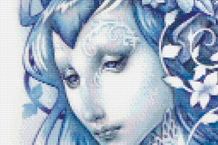 CROSS STITCH CHART - DIGITAL PRINTABLE PATTERN - FABLES - A Tale of the Forest by MEDUSA DOLLMAKER