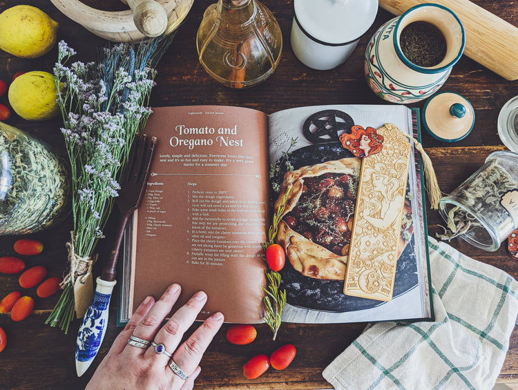 BOOK WICCAN CUISINE - Kitchen Witch Recipe Cookbook - Carla Torrents LIBRO