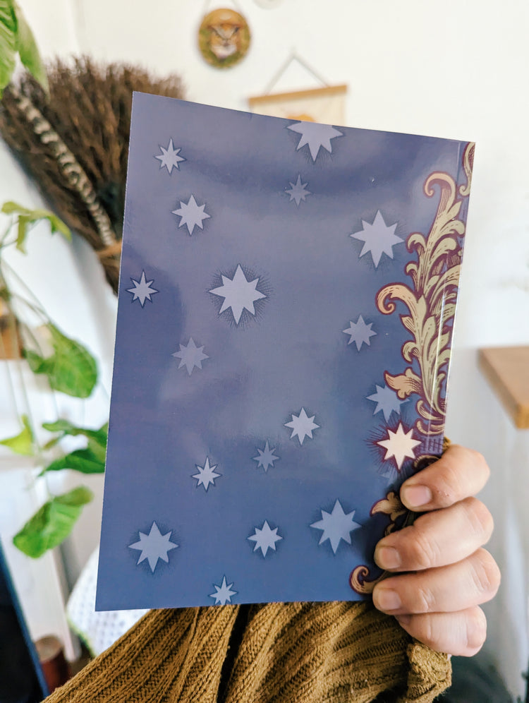 "COSMIC LOVER" A5 NOTEBOOK - BLANK JOURNAL 96 pages