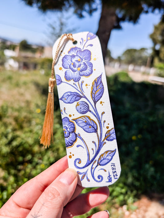 HANDPAINTED BOOKMARK - Original Art by Medusa Dollmaker