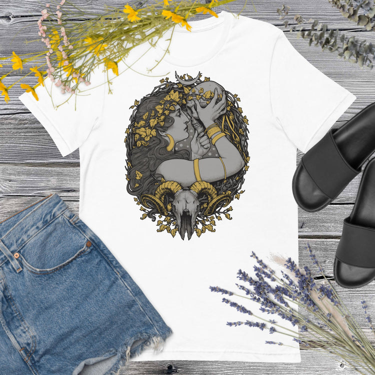WITCH Unisex Cotton t-shirt - PRINT ON DEMAND