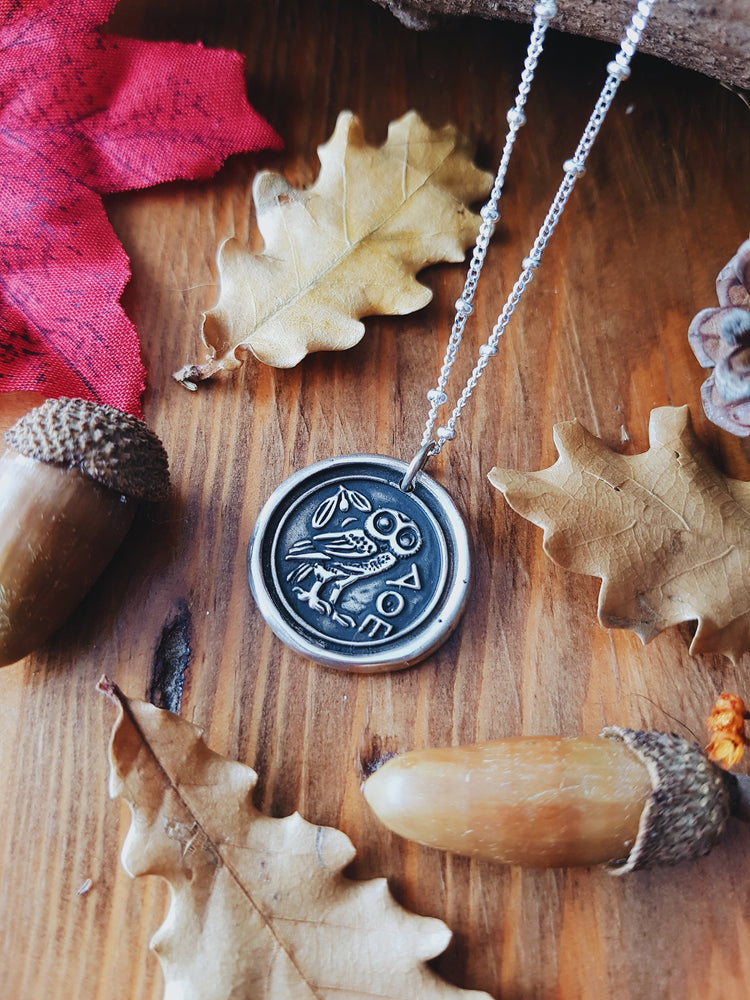 Sterling Silver Coin Necklace
