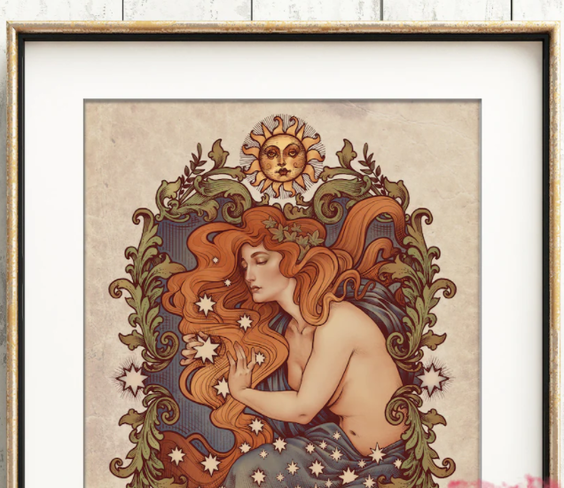 DIGITAL download cosmic lover original medusa dollmaker instant download