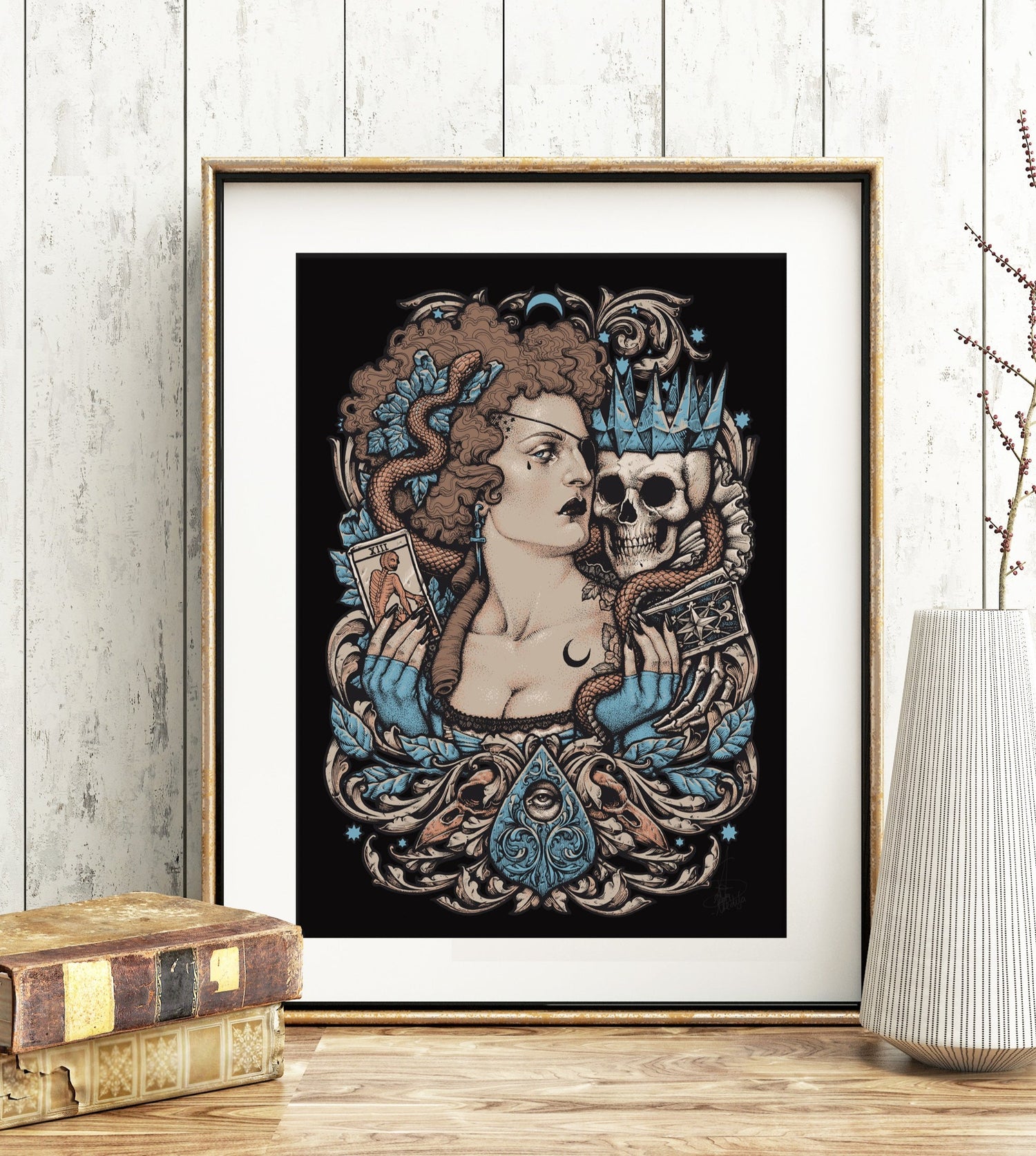 MADAME PLANCHETTE Printed Framed Art