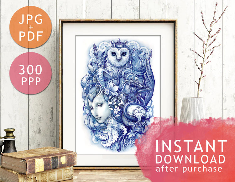DIGITAL download fables original medusa dollmaker instant download
