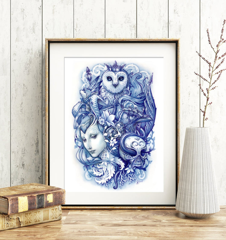 FABLES FANTASY Printed Framed Art