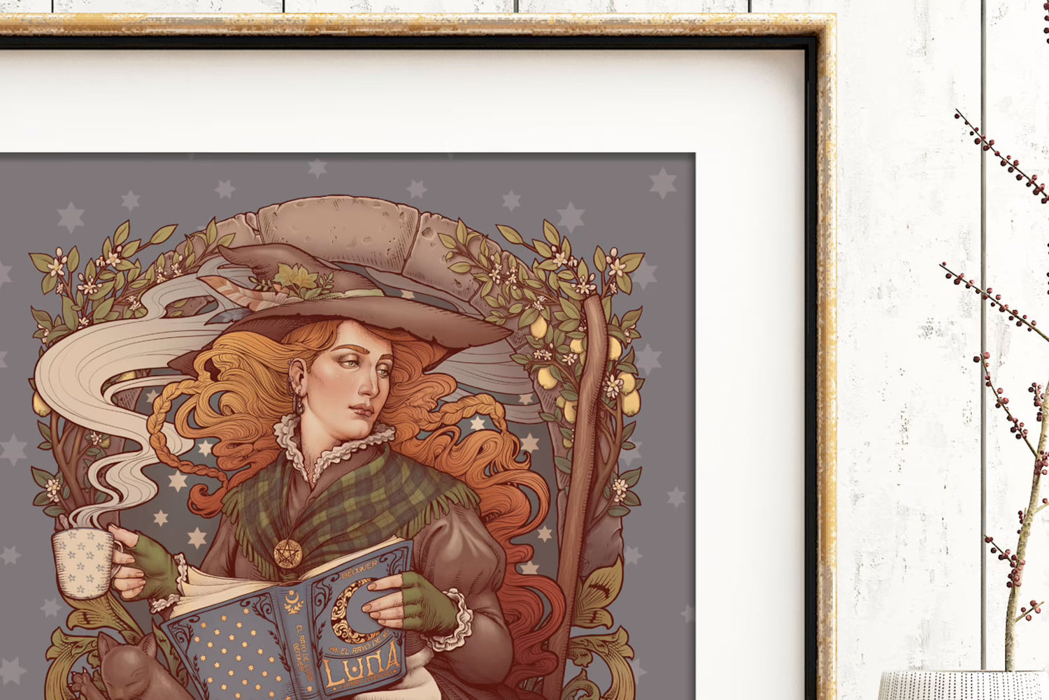 DIGITAL download folk witch original medusa dollmaker instant download