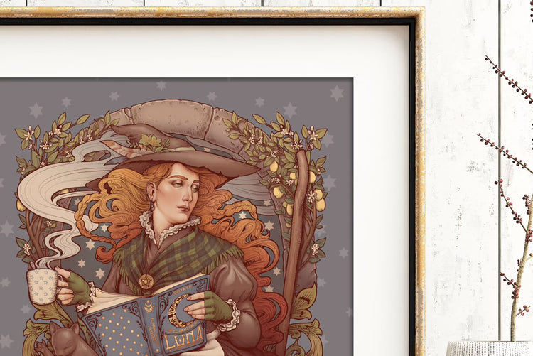 DIGITAL download folk witch original medusa dollmaker instant download