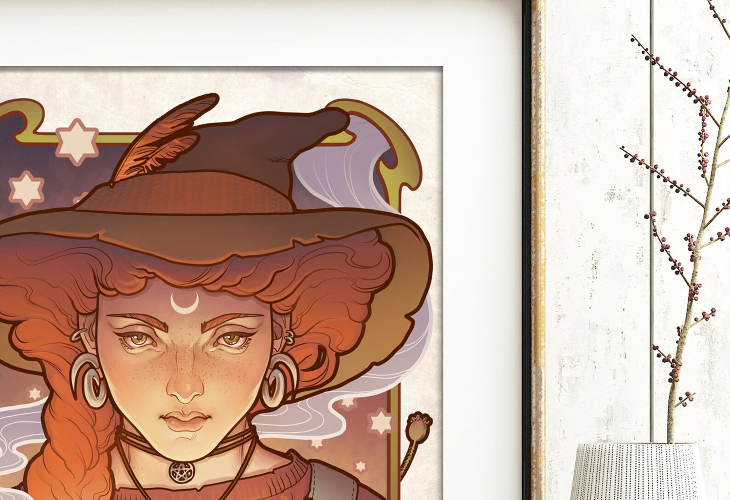 DIGITAL PRINTABLE - HERB WITCH + BONUS FILES - ORIGINAL BY MEDUSA DOLLMAKER