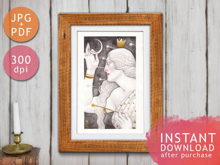 DIGITAL download Minerva original medusa dollmaker instant download
