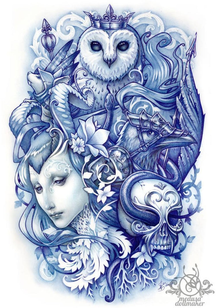 FABLES FANTASY Printed Framed Art