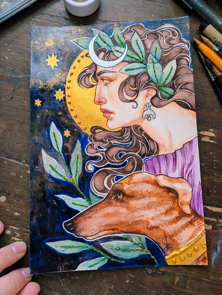 Original Art by Medusa Dollmaker