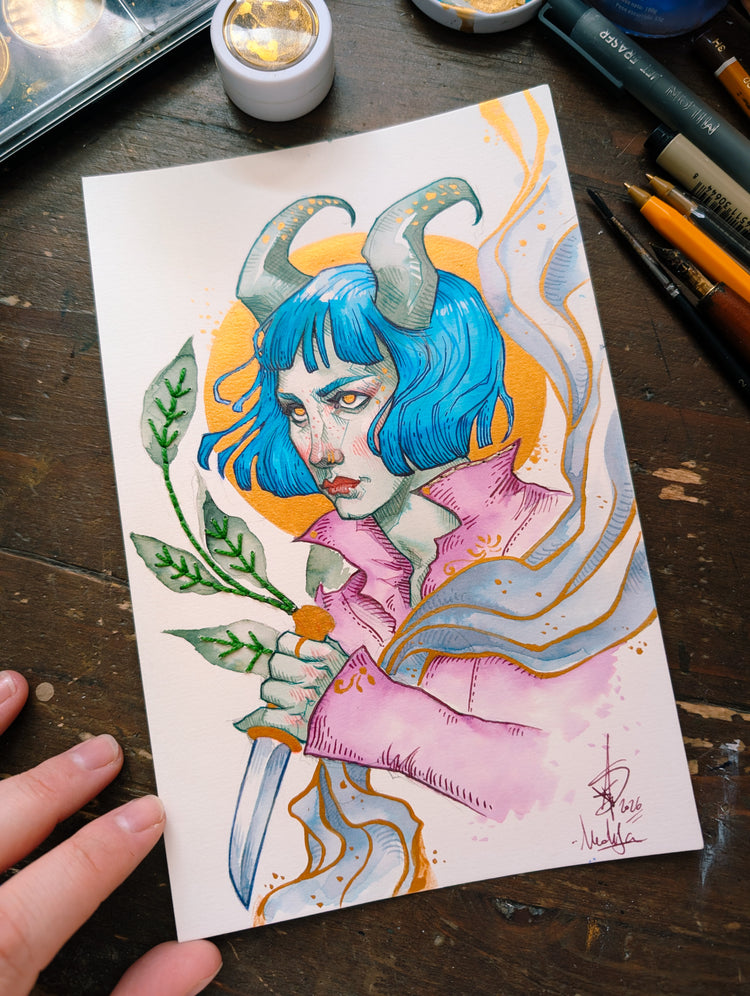 Original Art by Medusa Dollmaker