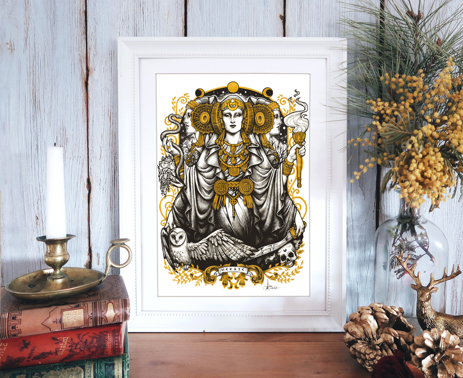 DIGITAL PRINTABLE - IBERIAN LADY LIGHT HECATE ORIGINAL BY MEDUSA DOLLMAKER